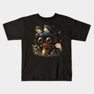 Moon Wolf Kids T-Shirt